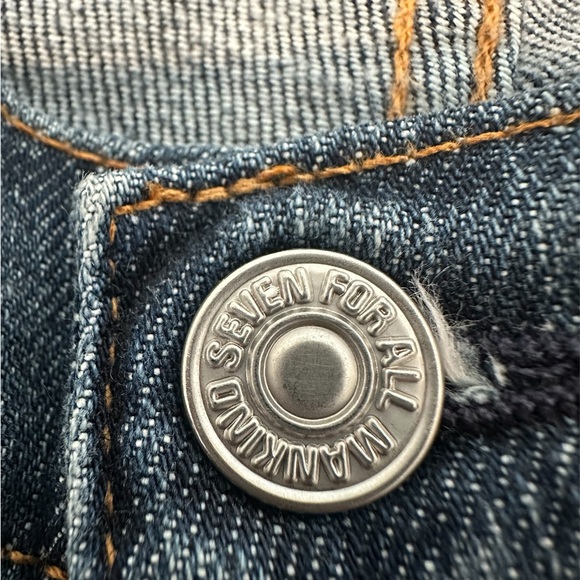 7 For All Mankind Original Blue Boot Cut Jeans -Size 29 - Picture 14 of 16